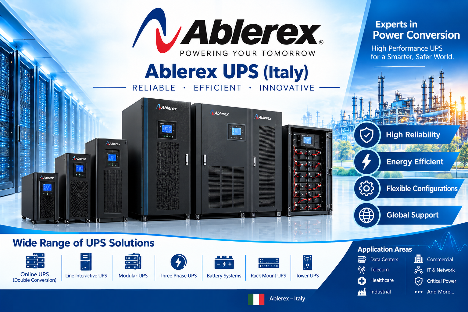 Ablerex UPS (Italy) SUPPLIER IN UAE
