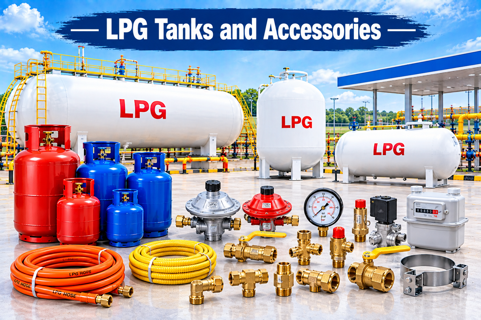 LPG Tanks and Accessories suppliers exporter in uae