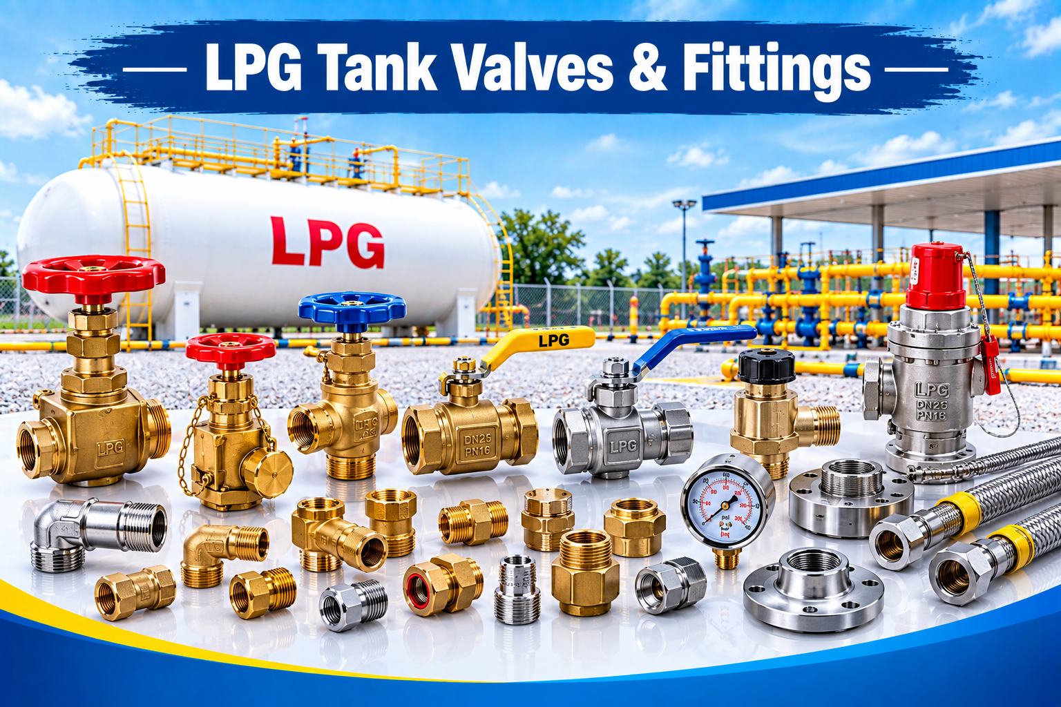 LPG Tank Valves & Fittings in uae