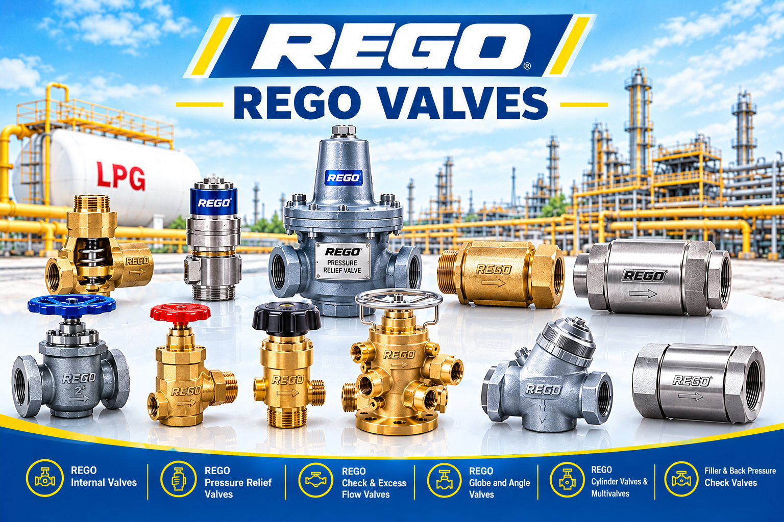 REGO VALVES SUPPLIER IN UAE 
