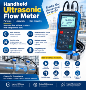 Handheld Ultrasonic Flow Meter supplier in uae