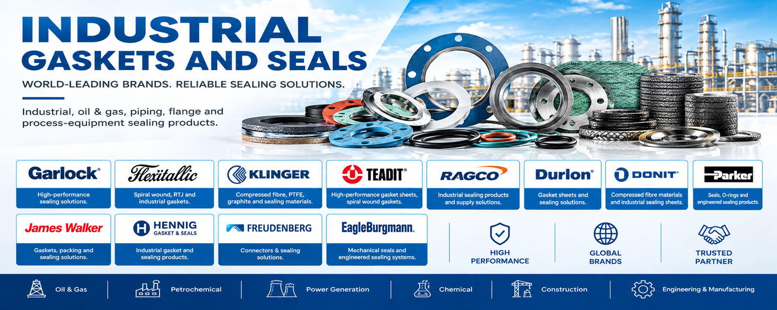 Industrial Gaskets and Seals suppliers in uae